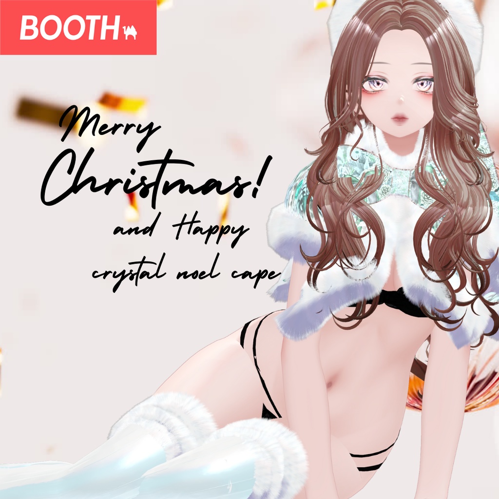 crystal noel cape-3D