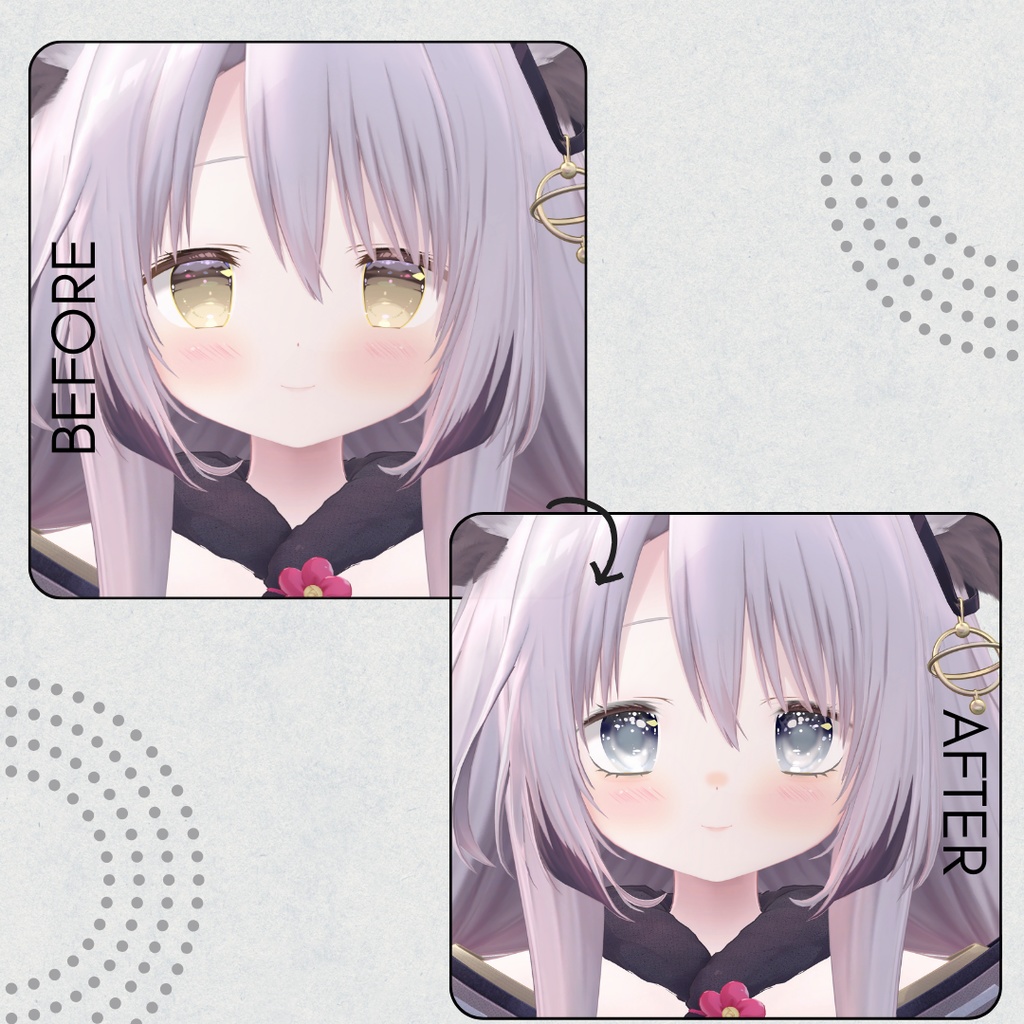 九尾の傍観者 EYETexture【01】【02】+MakeTexture