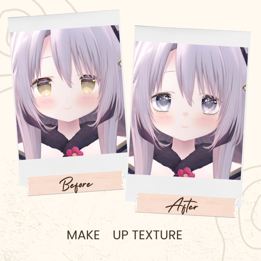 九尾の傍観者 EYETexture【01】【02】+MakeTexture