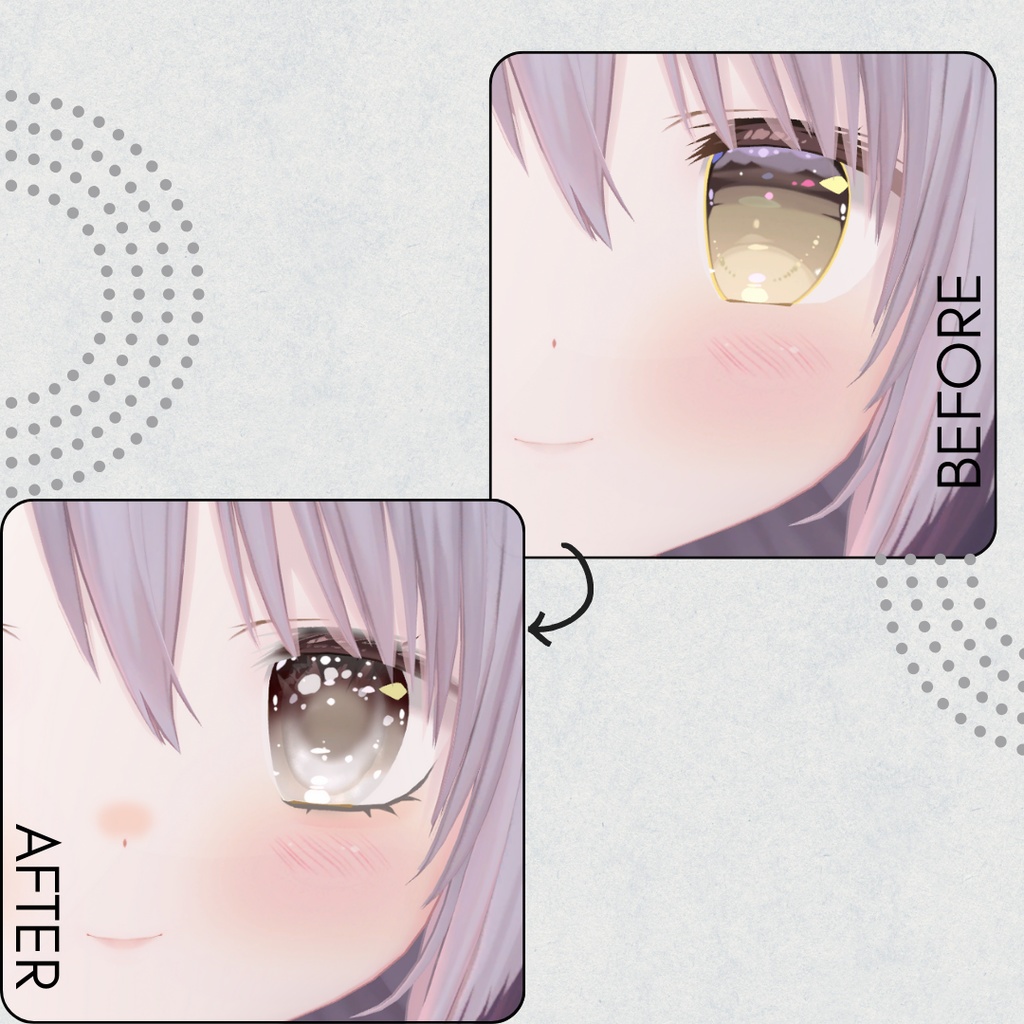 九尾の傍観者 EYETexture【01】【02】+MakeTexture