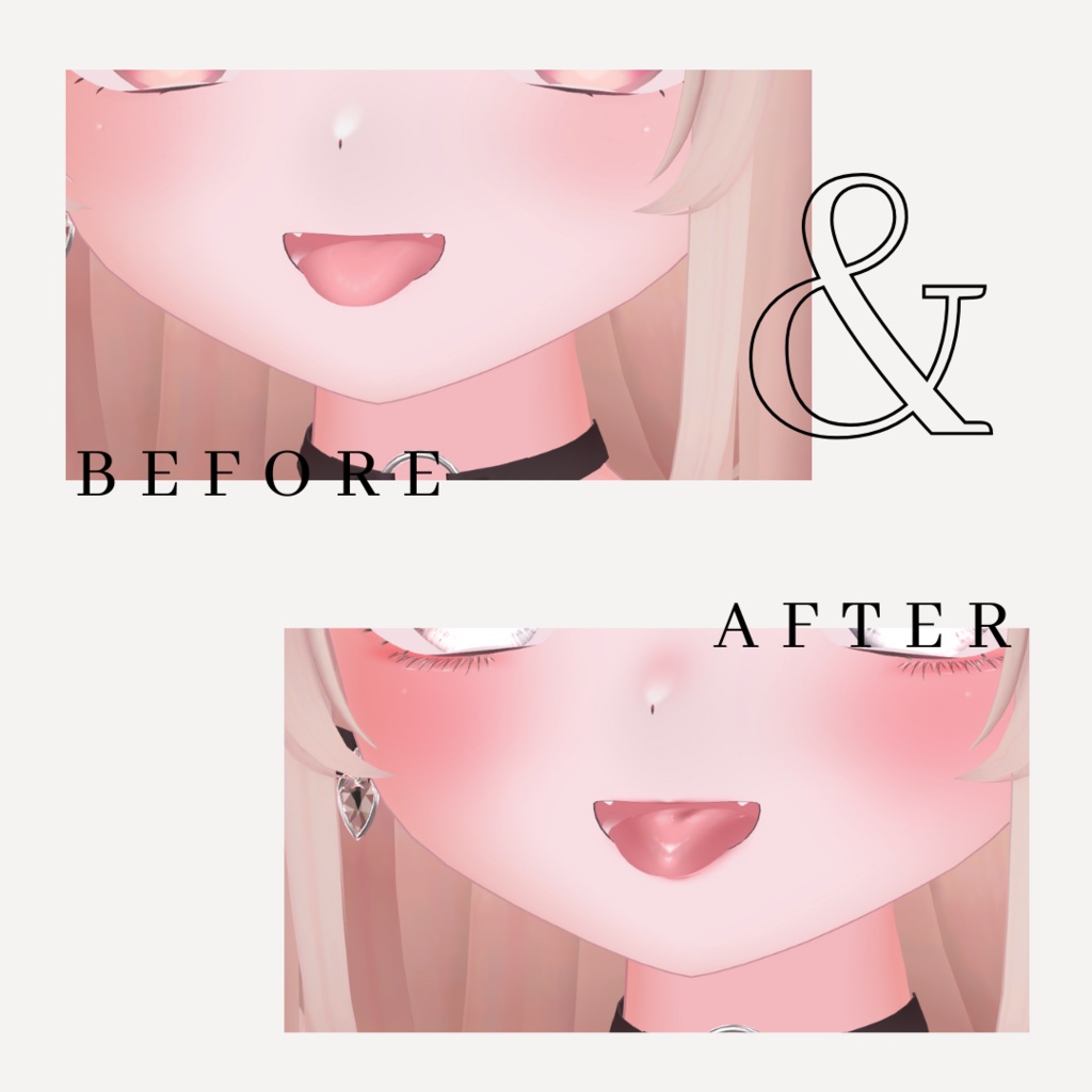 簡単導入◇りりか専用◇メイク+目テクスチャ◇make up+eye Texture