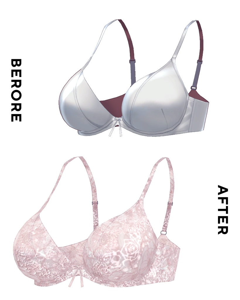 簡単導入◇ゆうぎり-YUGIRI-専用◇◇アンダーウェア テクスチャ◇Underwear Texture