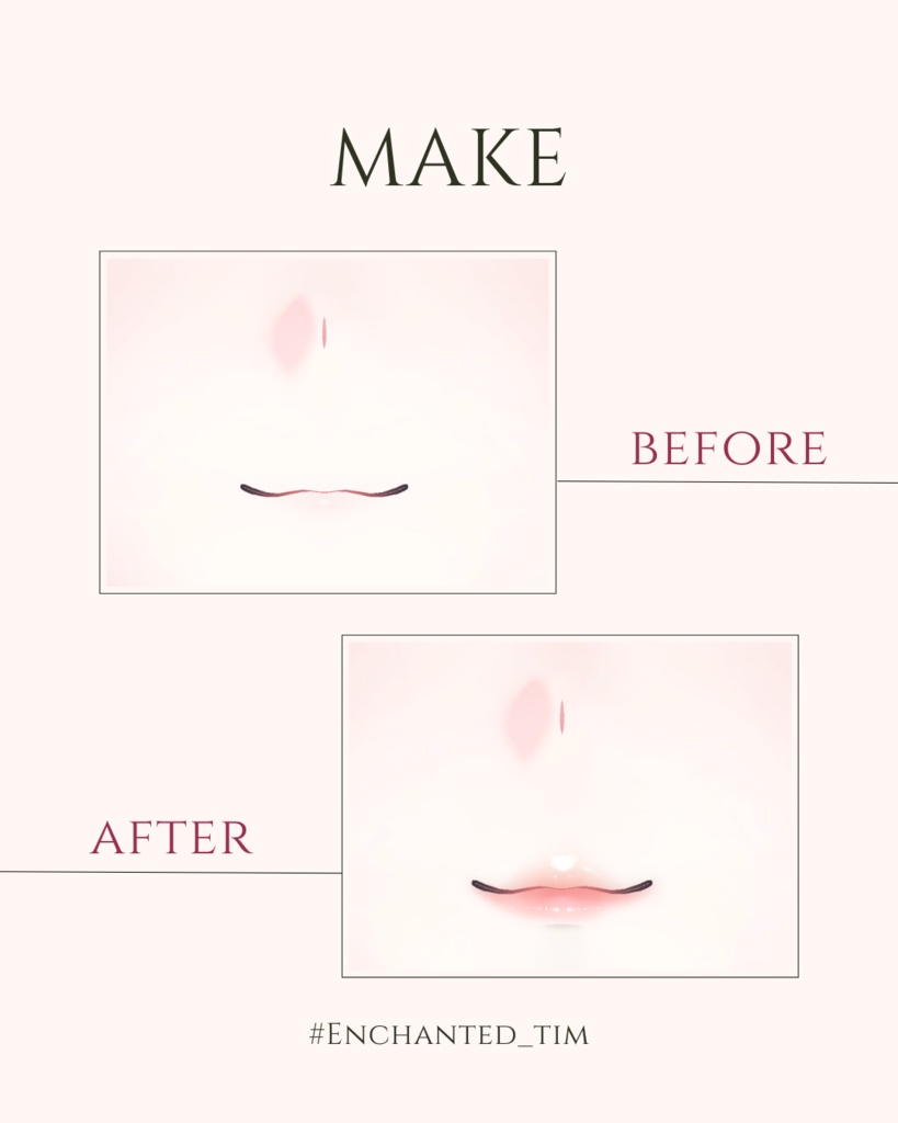 簡単導入◇ゆうぎり-YUGIRI-専用◇メイクテクスチャ◇MAKE Texture