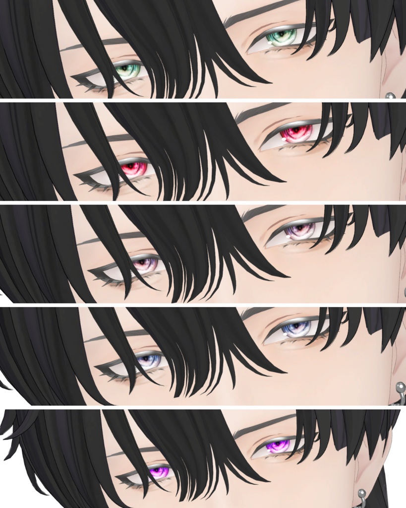 白鳥 -Shiratori- 専用◇メイク+目テクスチャ◇make up+eye Texture 【YMファンメイド】