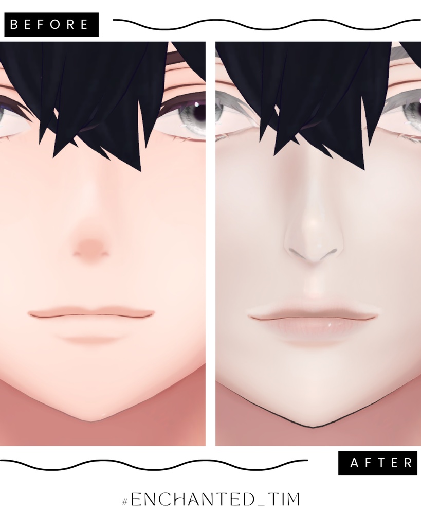 簡単導入◇水瀬-MINASE-専用◇メイクテクスチャ◇MAKE Texture