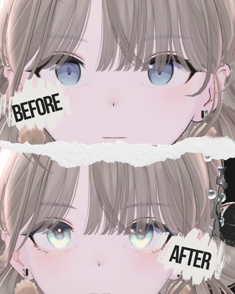 簡単導入◇-Lapwing-専用◇メイクテクスチャ◇MAKE Texture