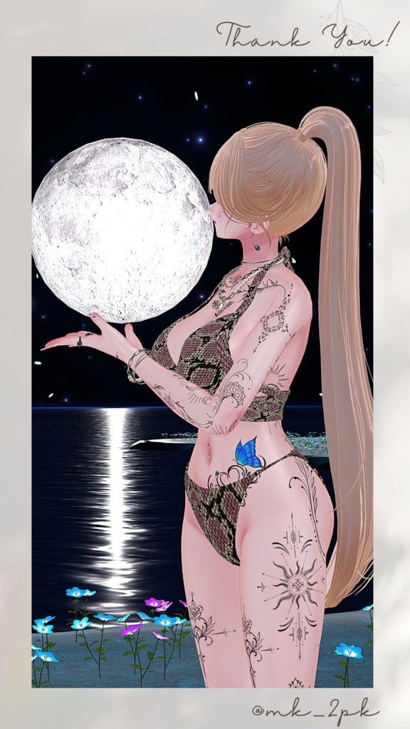 【15アバター対応】Hikari swim 専用Materialset