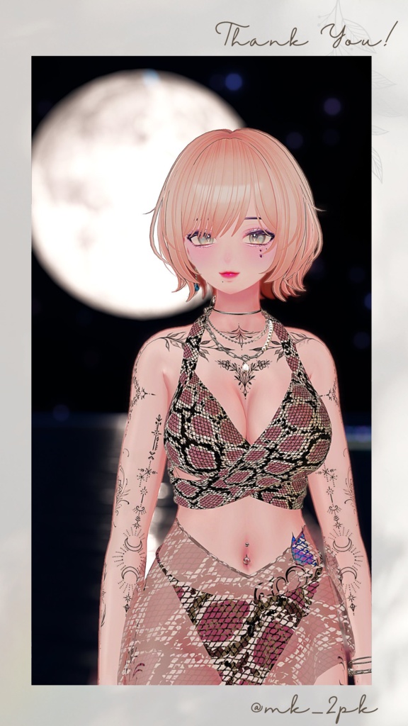 【15アバター対応】Hikari swim 専用Materialset