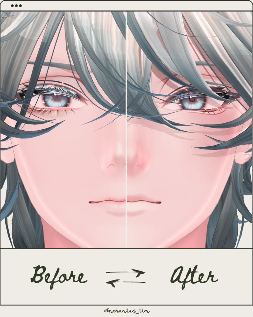 簡単導入◇斑霞-Hanka-専用◇◇ NO1 eyes◇朧eyes◇makeTexture