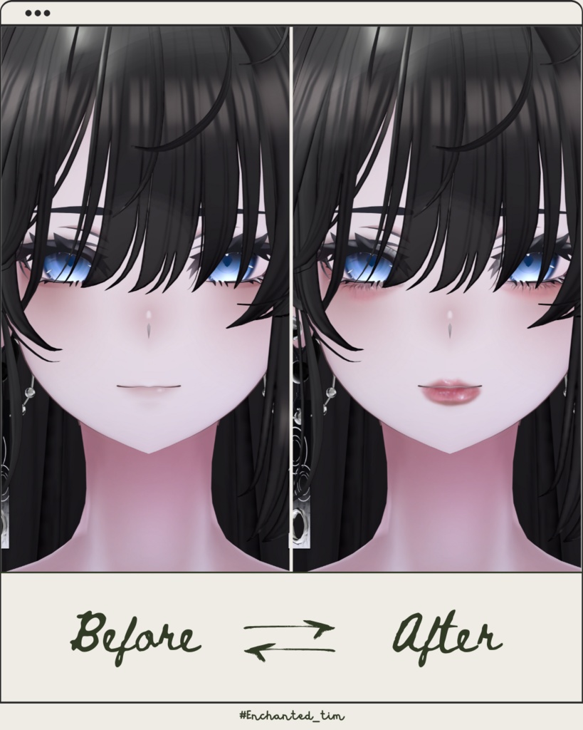 ◇ラシューシャ-Lasyusha-専用◇メイク&eyeテクスチャ◇MAKE&eyes Texture