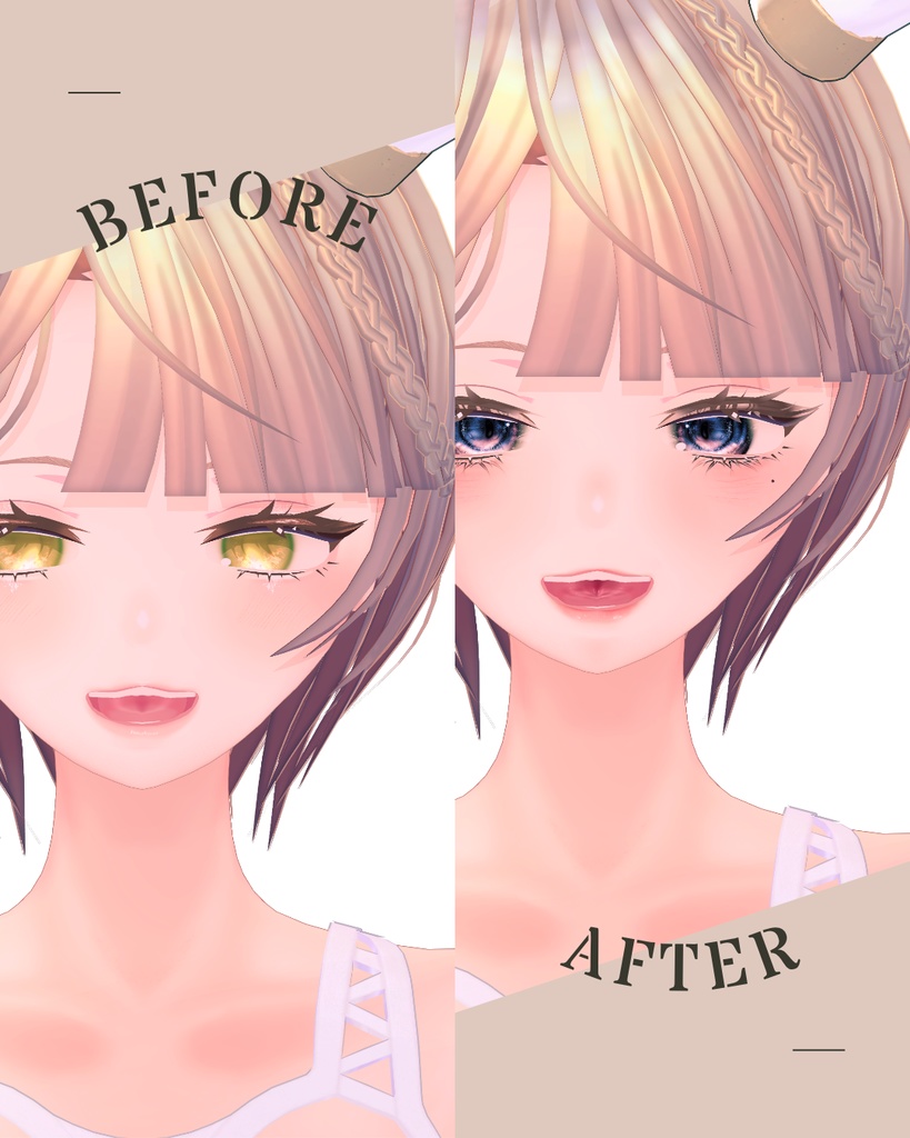 ココちゃん-JuiceCocoBlanc専用◇◇ NO1 eyes◇makeTexture