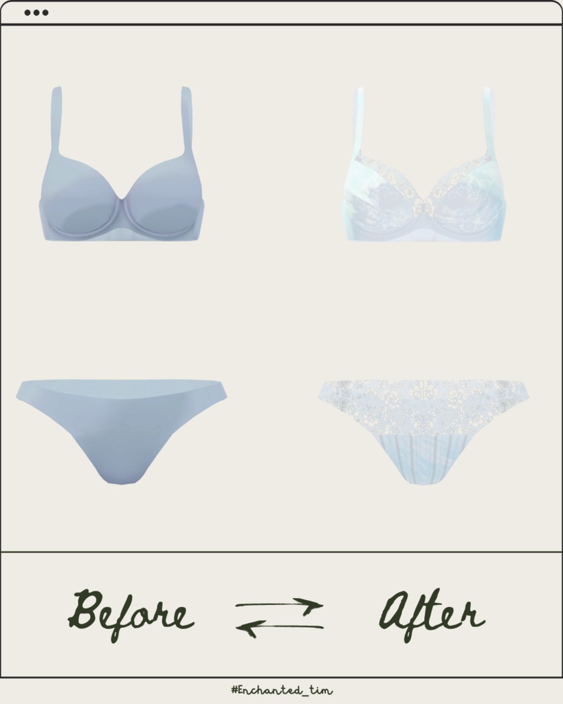 跳雪 -Toyuki-専用 ◇UnderwearTexture◇アンダーウェアテクスチャ◇