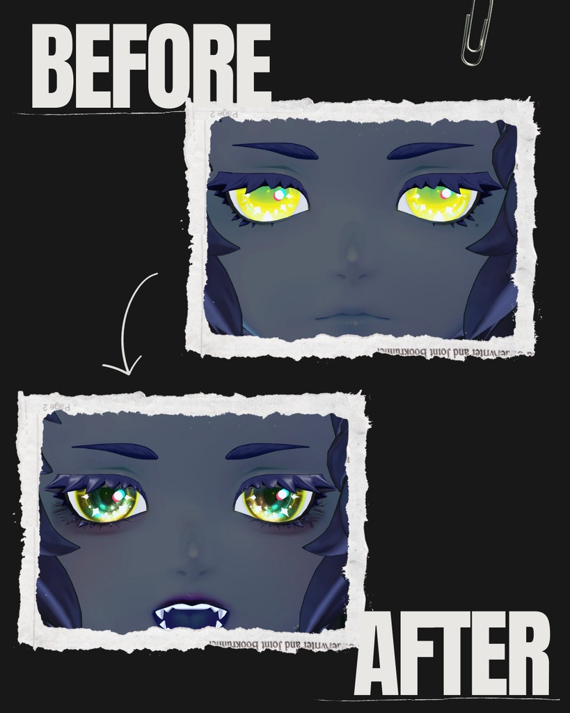 - 仮称:Musa-専用◇メイク&銀河の瞳テクスチャ◇MAKE&GalaxyEyeTexture