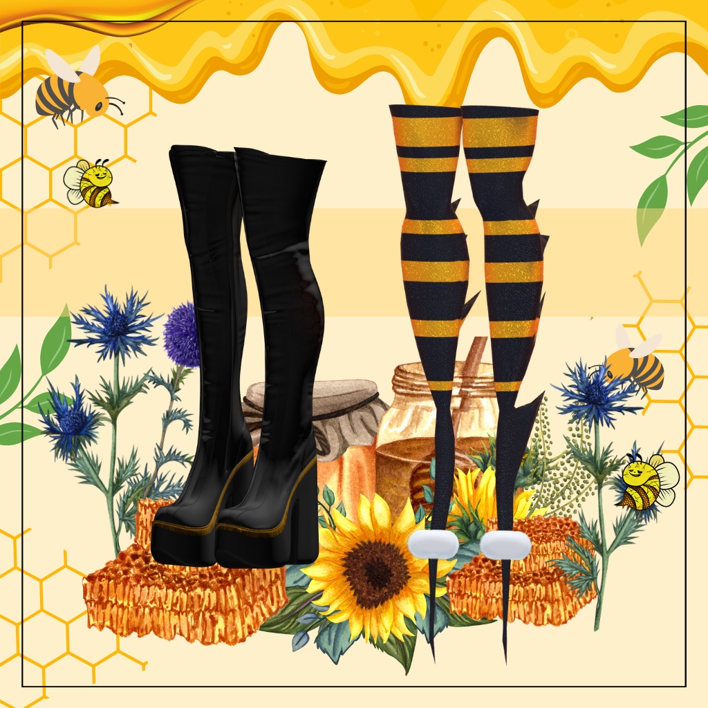 11アバター対応「HoneyBee - ハロウィン限定バンビードレス」