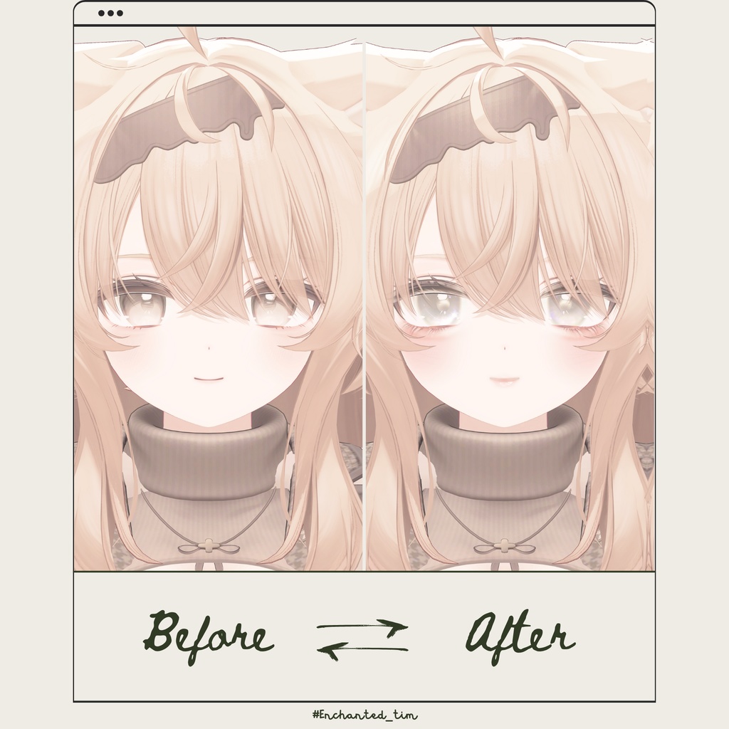 エク - Eku専用◇メイク&銀河の瞳パステルバージョンテクスチャ◇MAKE&GalaxyEyeTexture