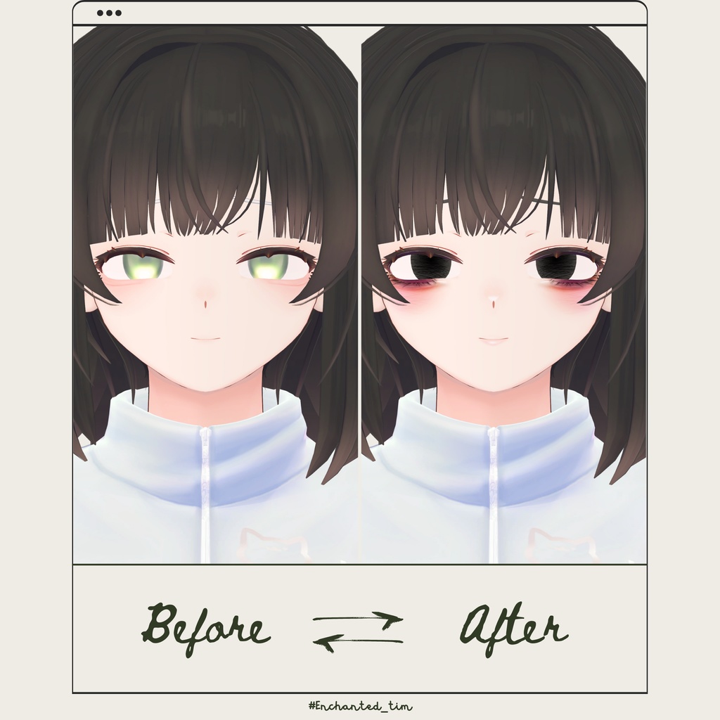 凛仁(リヒト)弥凪(ミナギ)専用 Eye&Make texture