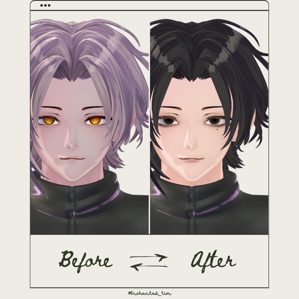 凛仁(リヒト)弥凪(ミナギ)専用 Eye&Make texture