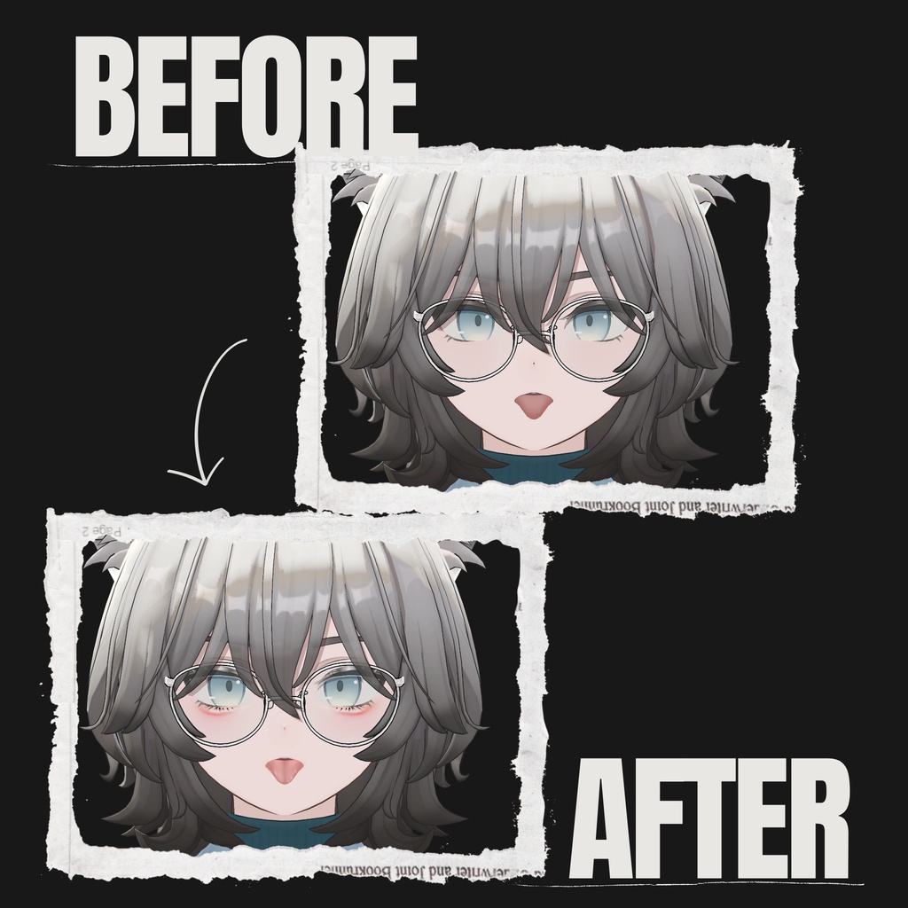 ヒビキ-HIBIKI-専用◇メイク&銀河の瞳◇MAKE&GalaxyEyeTexture