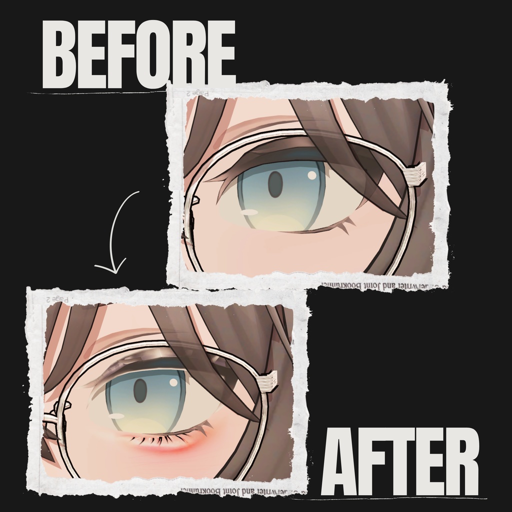 ヒビキ-HIBIKI-専用◇メイク&銀河の瞳◇MAKE&GalaxyEyeTexture