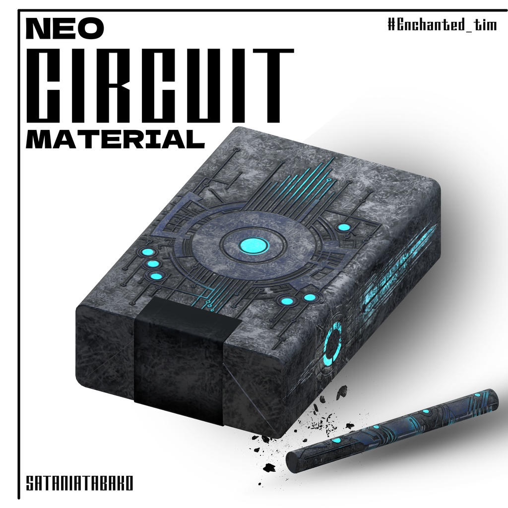 さたにあ式タバコギミック専用マテリアル【Neo Circuit】