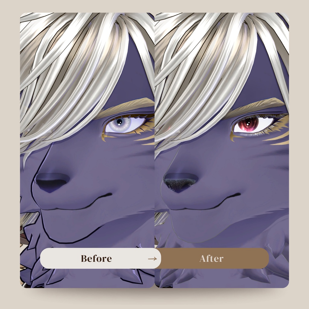 アキト-Akit-専用◇メイク&銀河の瞳◇MAKE&GalaxyEyeTexture