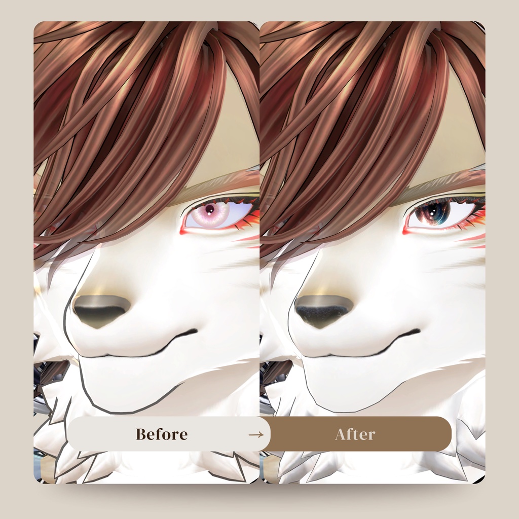 アキト-Akit-専用◇メイク&銀河の瞳◇MAKE&GalaxyEyeTexture