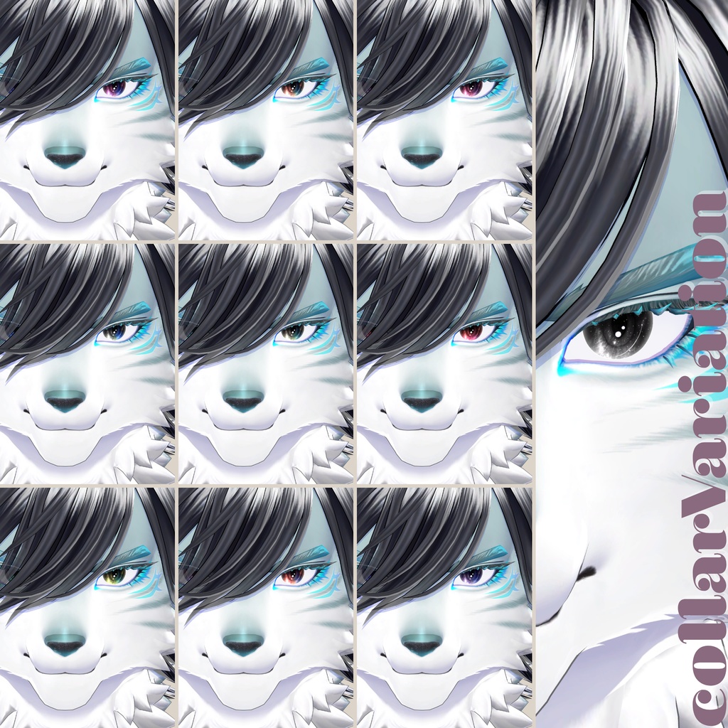 アキト-Akit-専用◇メイク&銀河の瞳◇MAKE&GalaxyEyeTexture