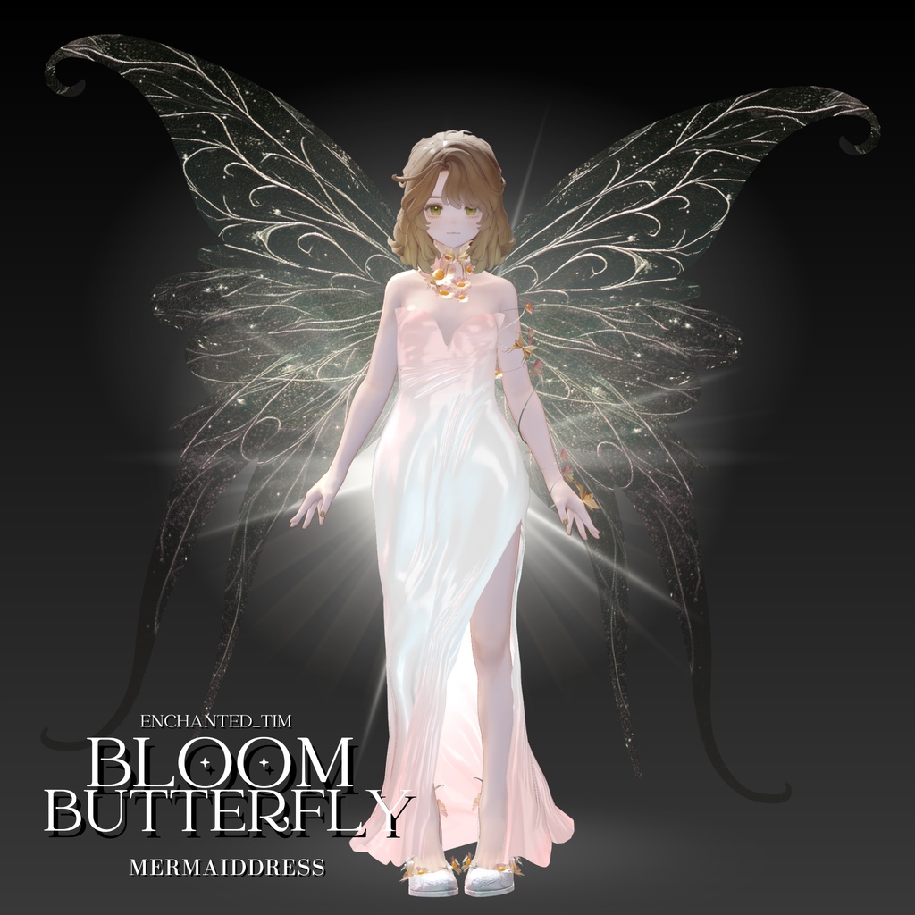 Bloom Butterfly-Mermaiddress-