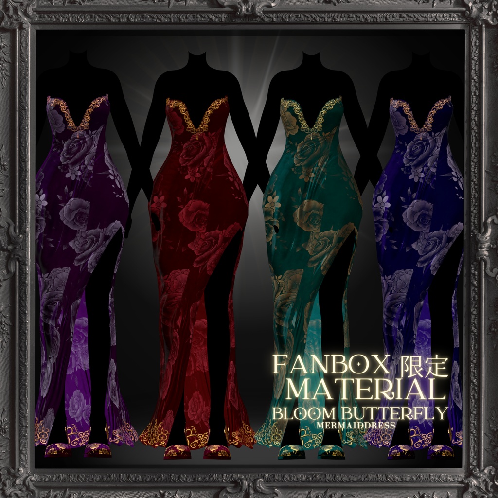 Bloom Butterfly-Mermaiddress-
