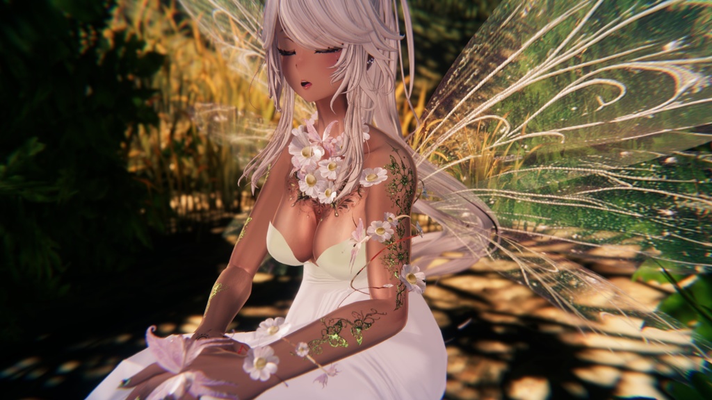 Bloom Butterfly-Mermaiddress-