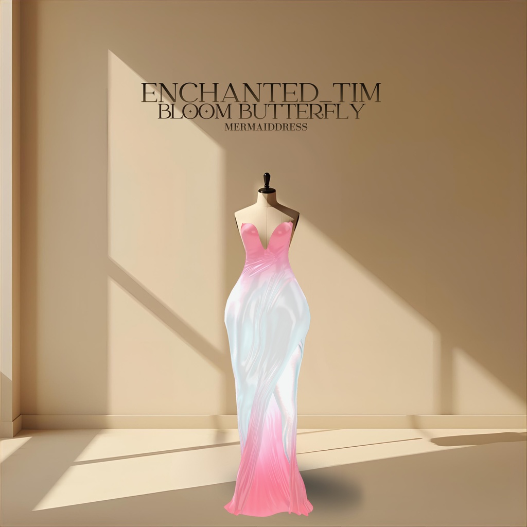Bloom Butterfly-Mermaiddress-