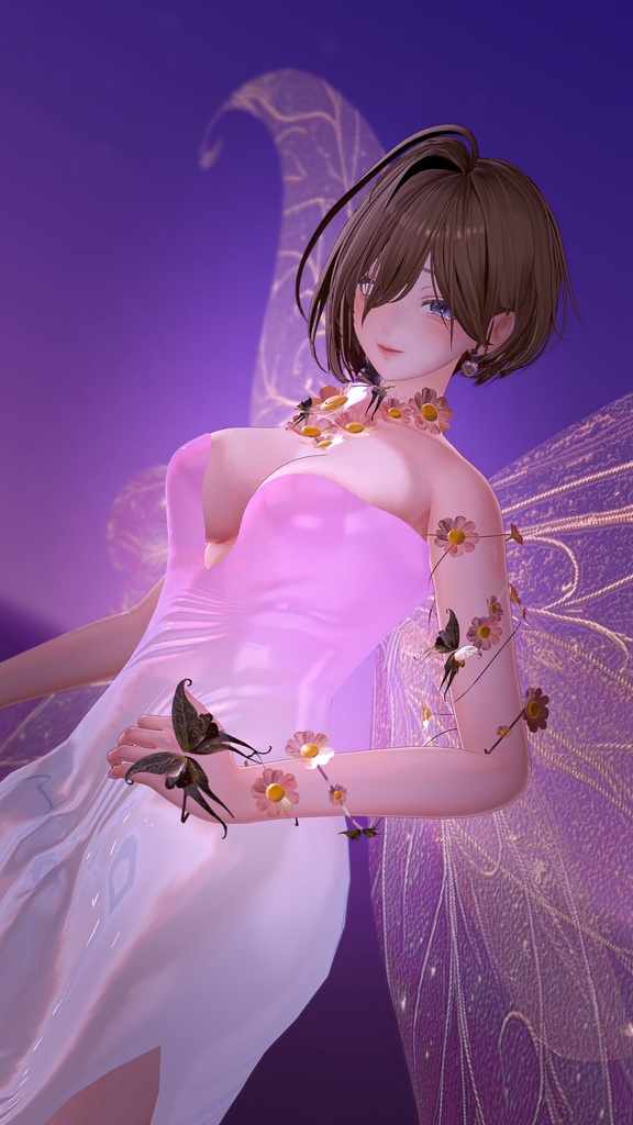 Bloom Butterfly-Mermaiddress-