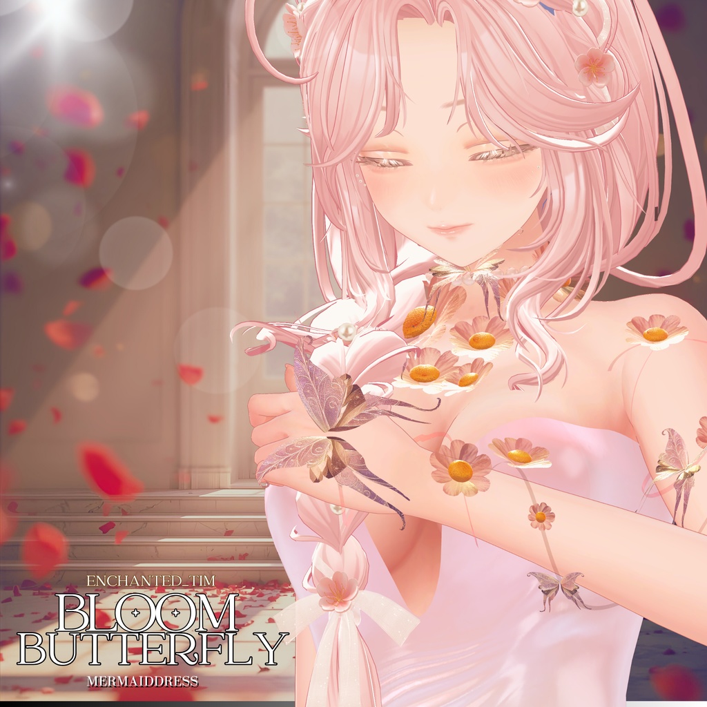 Bloom Butterfly-Mermaiddress-