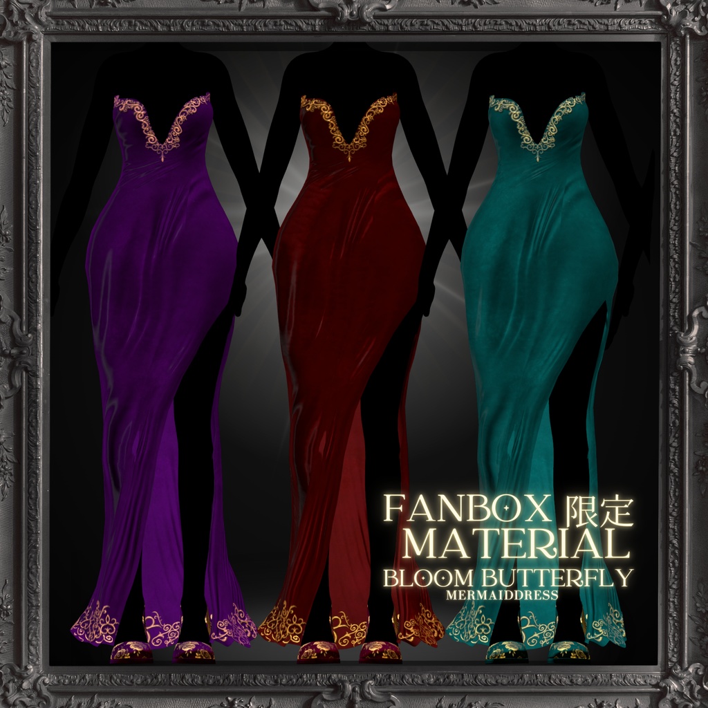 Bloom Butterfly-Mermaiddress-