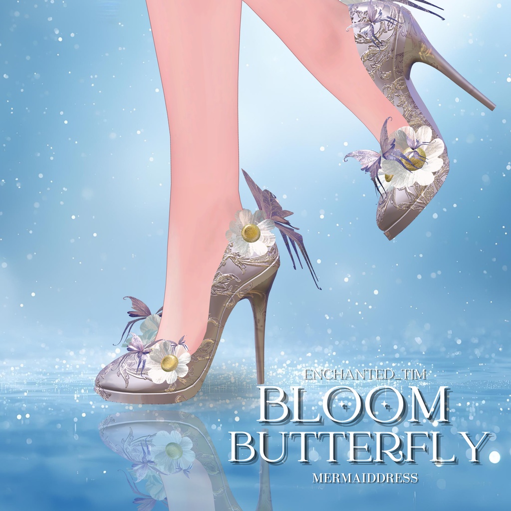 Bloom Butterfly-Mermaiddress-