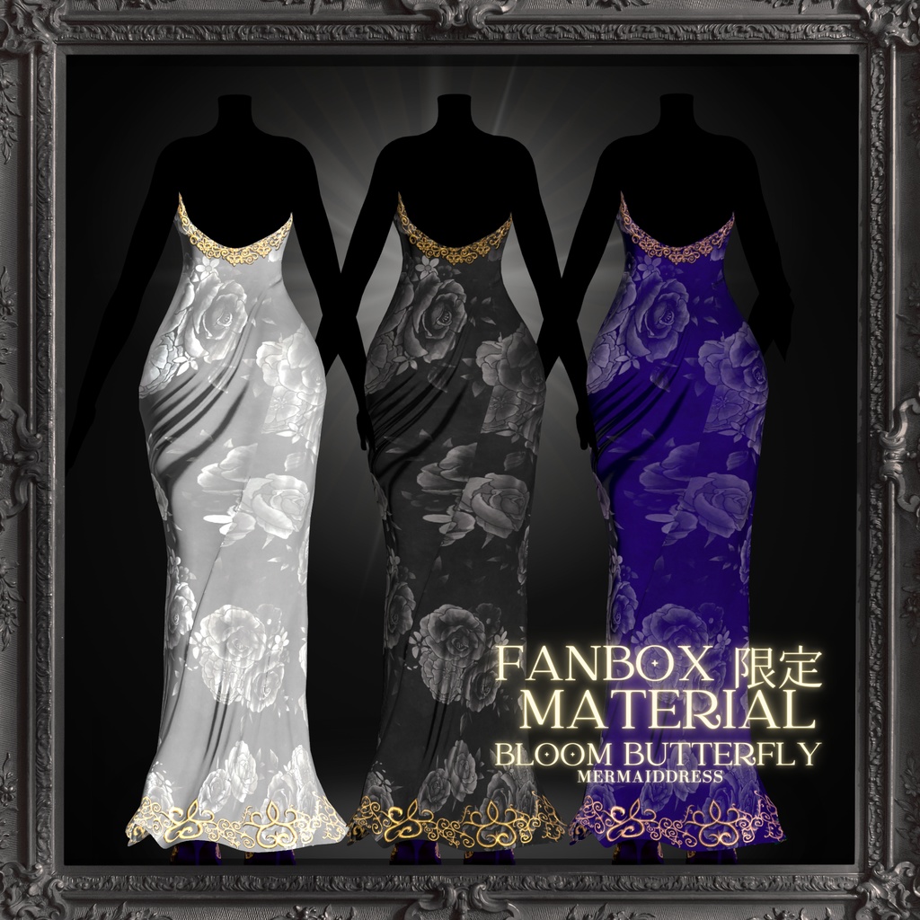 Bloom Butterfly-Mermaiddress-