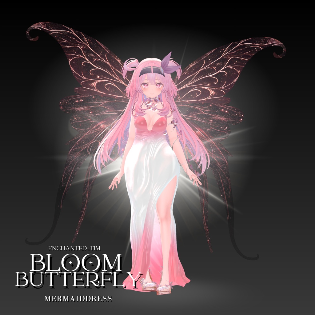 Bloom Butterfly-Mermaiddress-