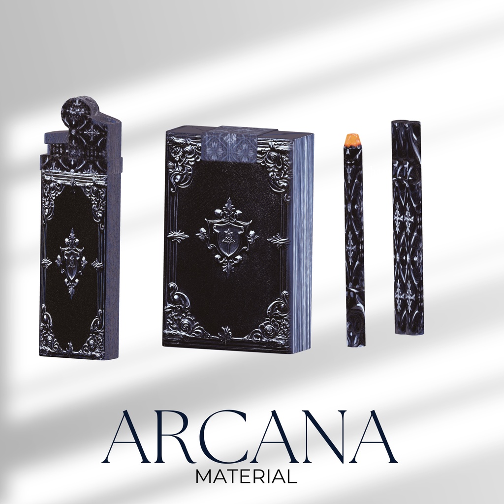 さたにあ式タバコギミック専用マテリアル【ARCANA】