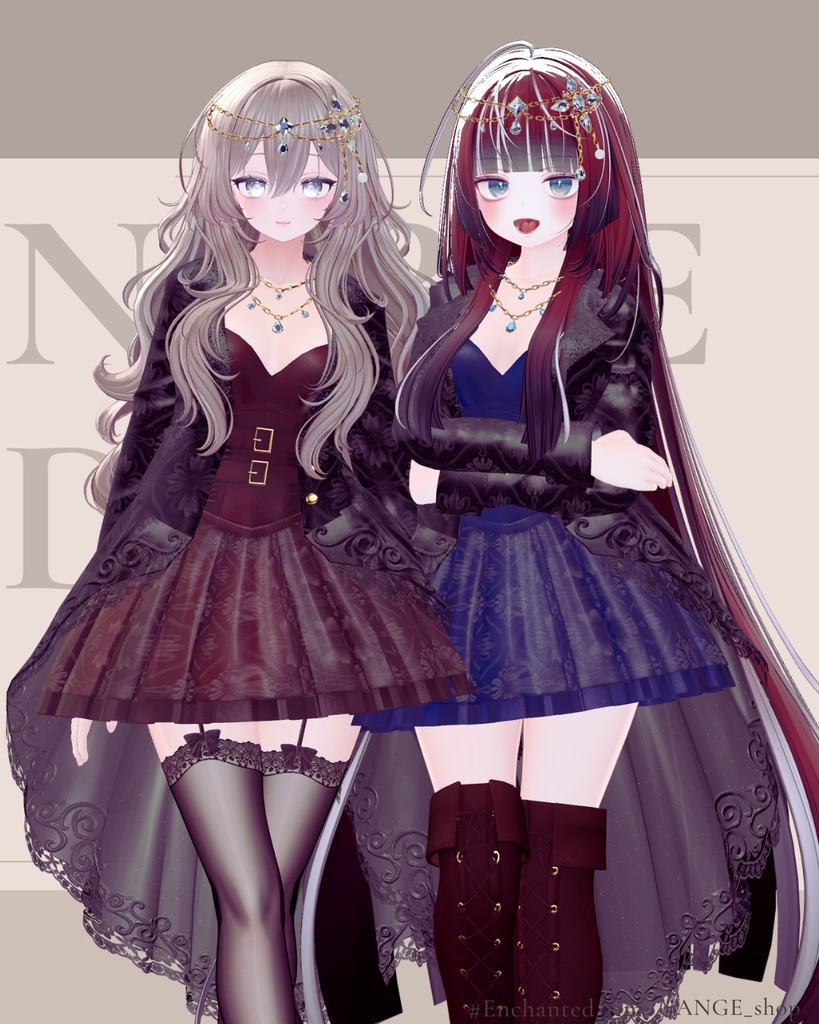 Noble Dress Coat【19アバター対応】専用Materialset