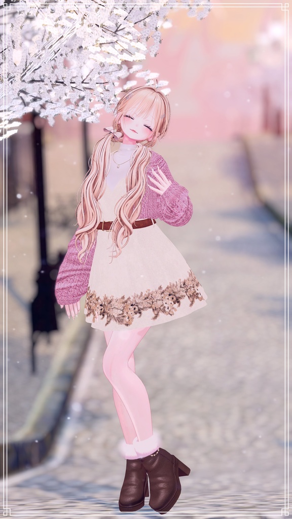 【20アバター対応】Mimosa - Terrace 専用マテリアル