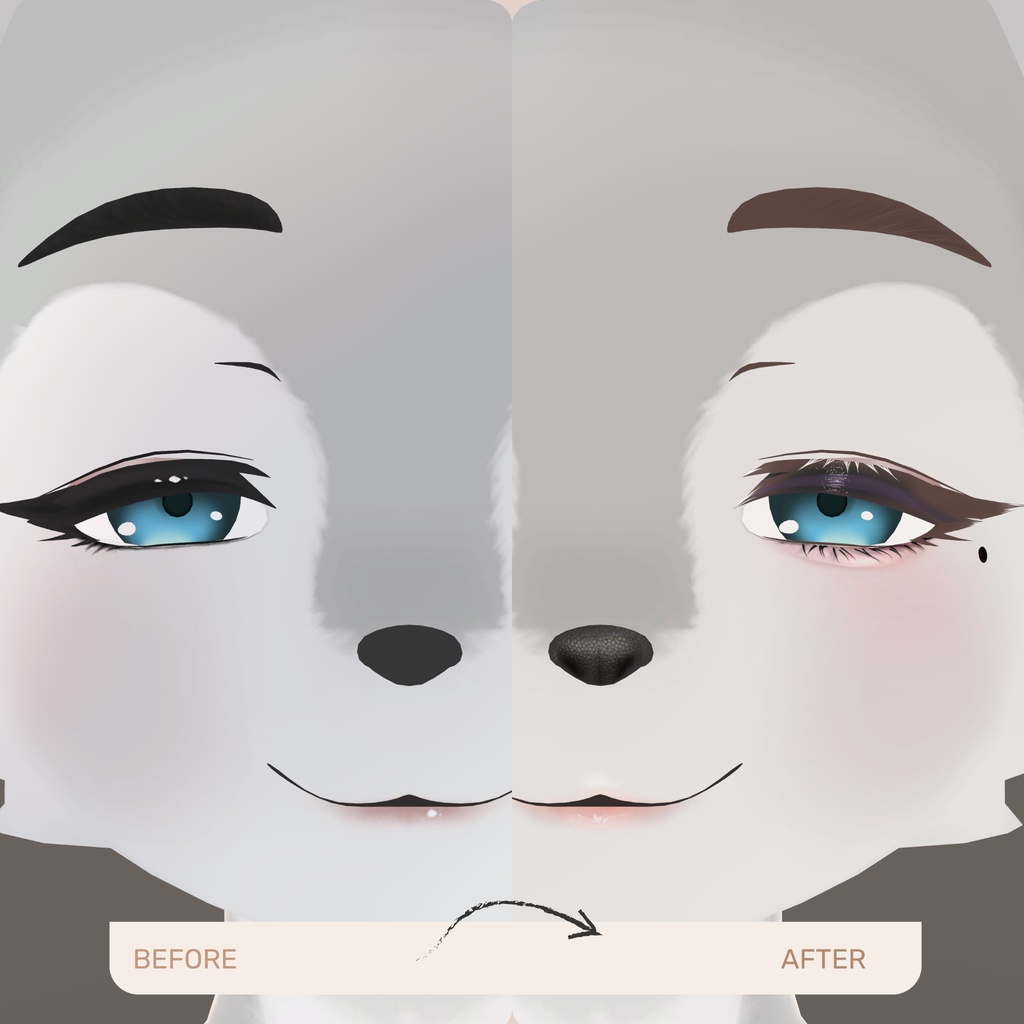 狼谷さん-kamiya-専用 メイク&銀河の瞳◇Texture