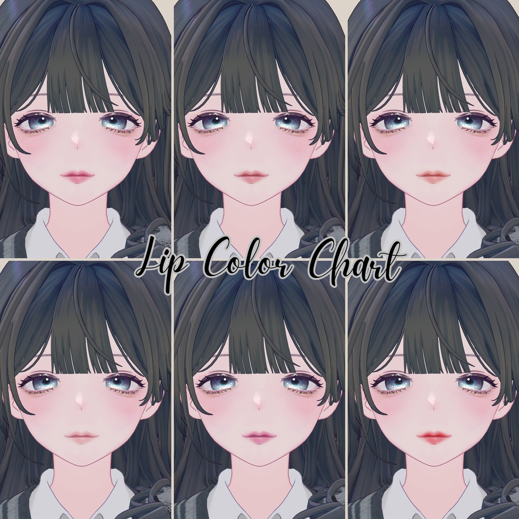 ラビ先輩 -Rabbi Senpai専用 Drop eyes&MAKEtexture◇Texture