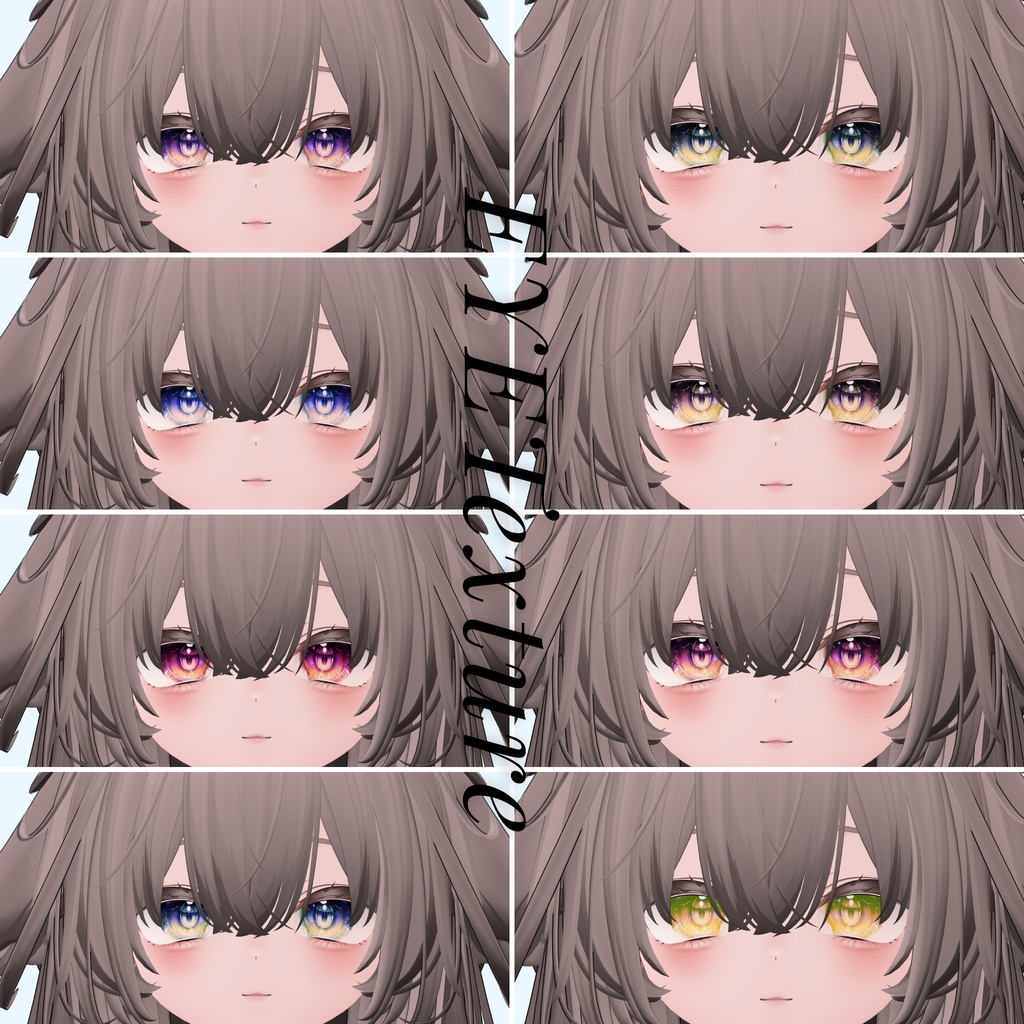 輝夜-kaguya-専用 Eye&MAKEtexture◇Texture