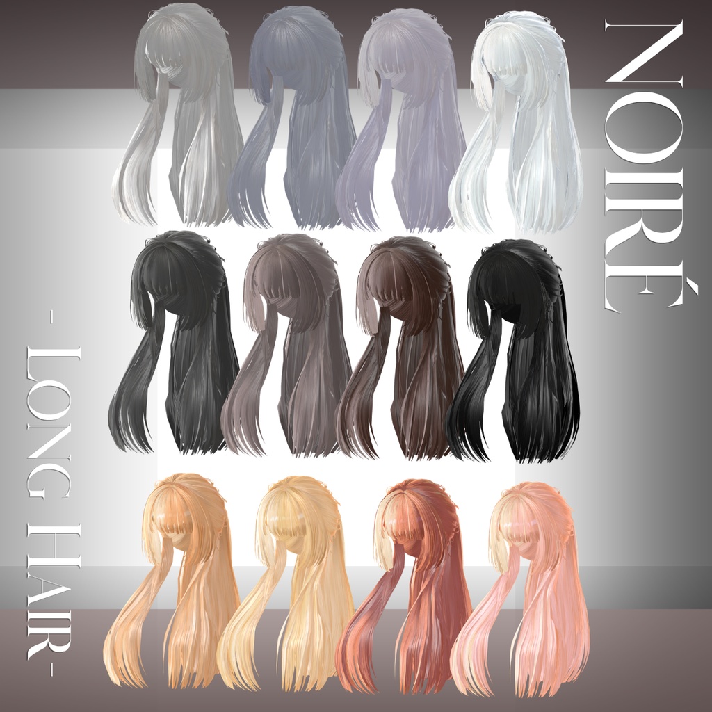 NOIRÉ - Long Hair-