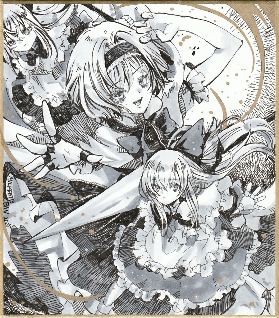 手描きイラスト 同人  東方Project アリス・マーガロイド