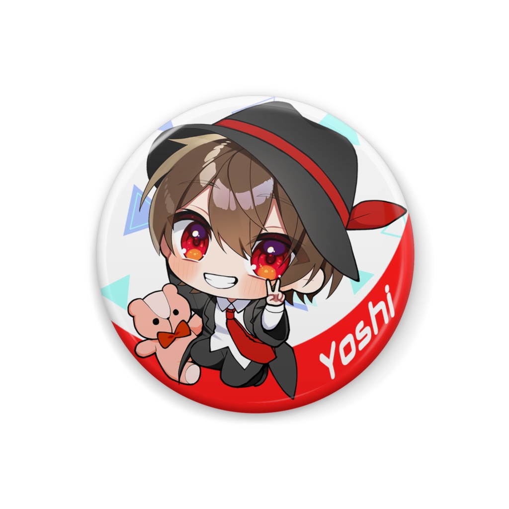 Yoshiの缶バッジ