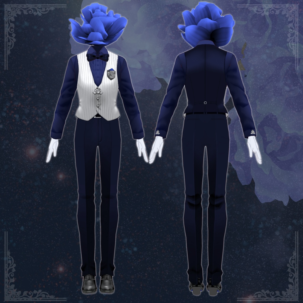 【オリジナル3Dモデル】フィデス-Fides-(VRC/VRM/Vroid/商用利用可)