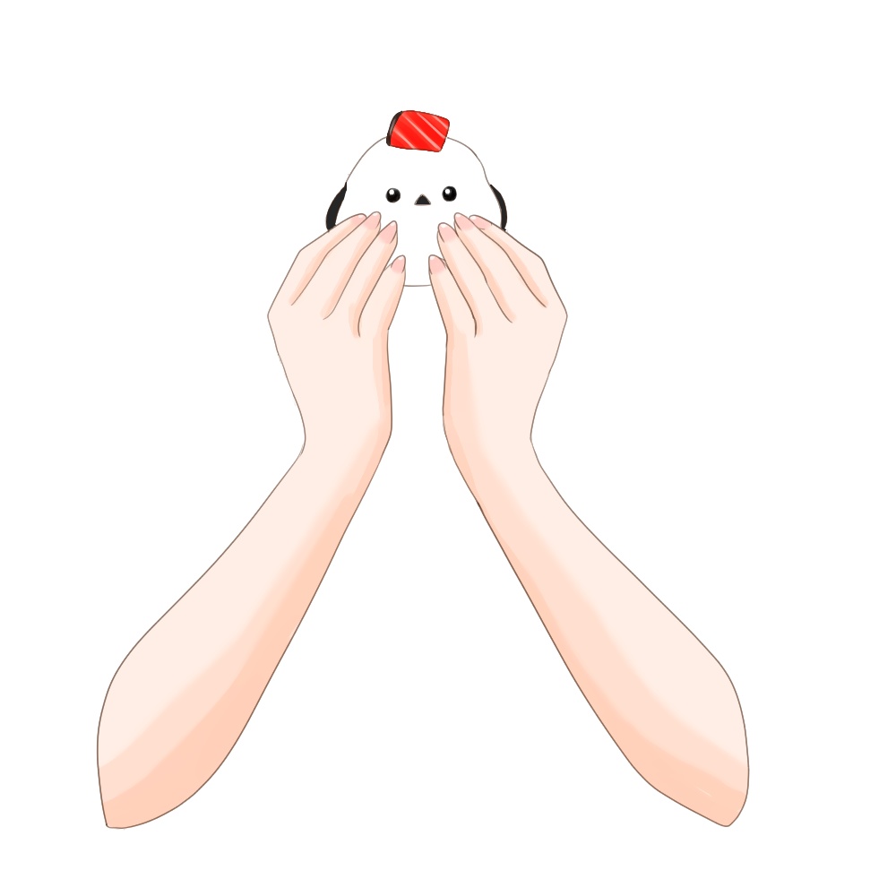シマエナガおにぎり