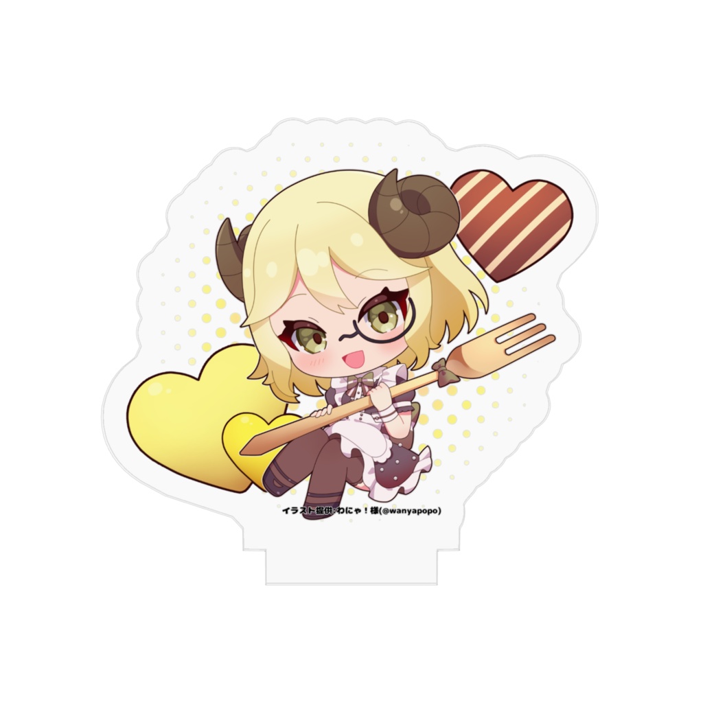 バレンタイン仕様アクリルスタンド