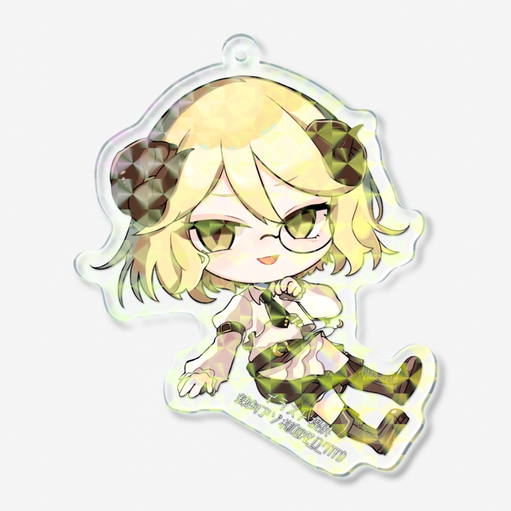 ミニキャラホログラムアクキー